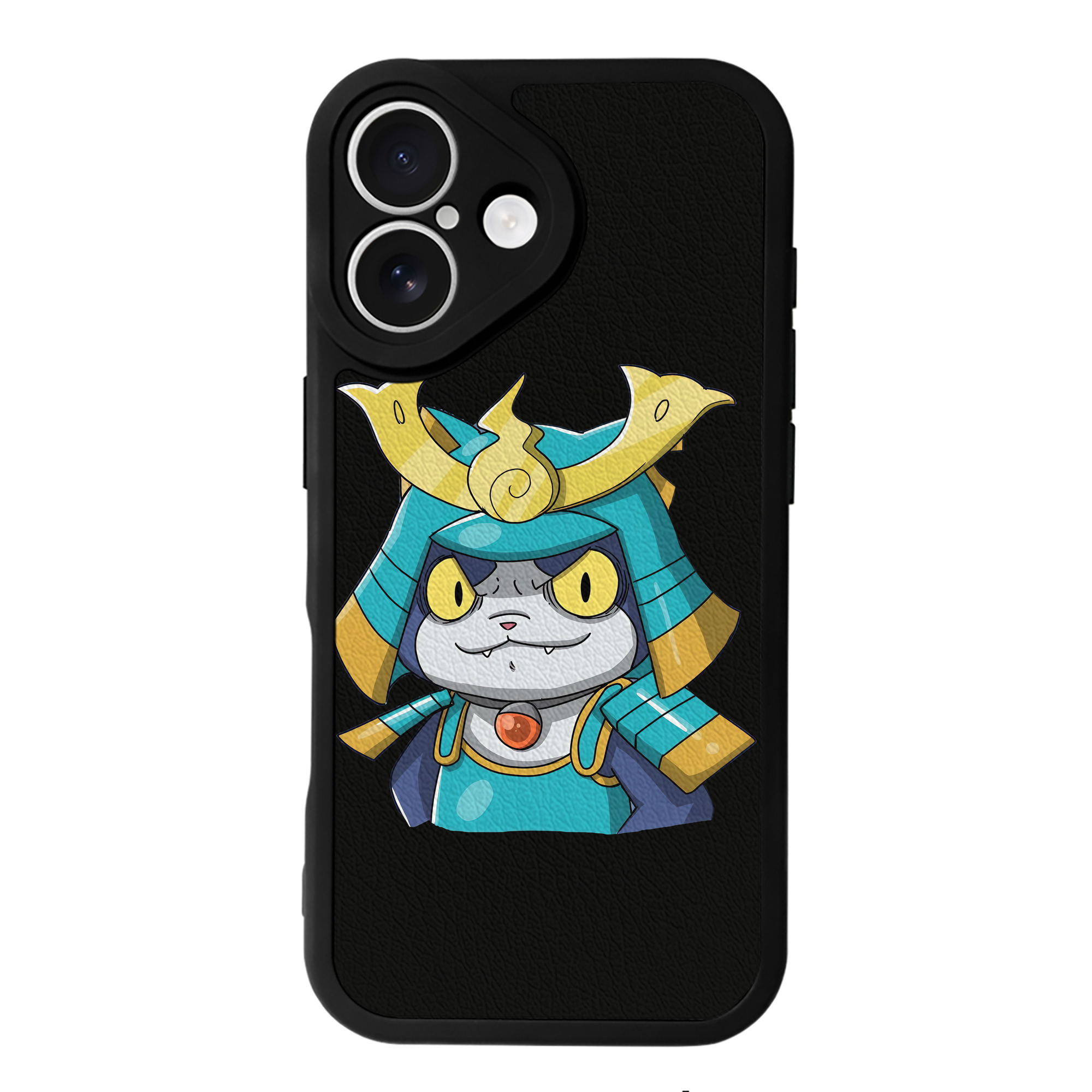 （画像用） 妖怪ウォッチ Yo-kai Watch 【iPhone 16シリーズ対応】シリコンスマホケース（レザー調） 材質：シリコン